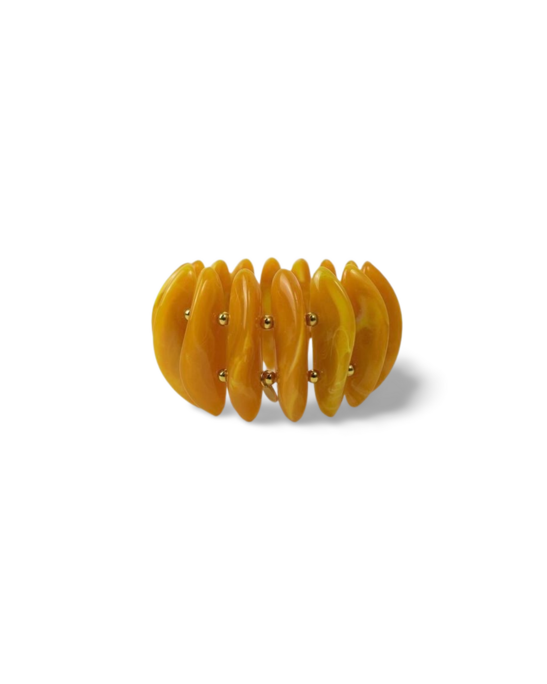BRACELET BIZO MOUTARDE