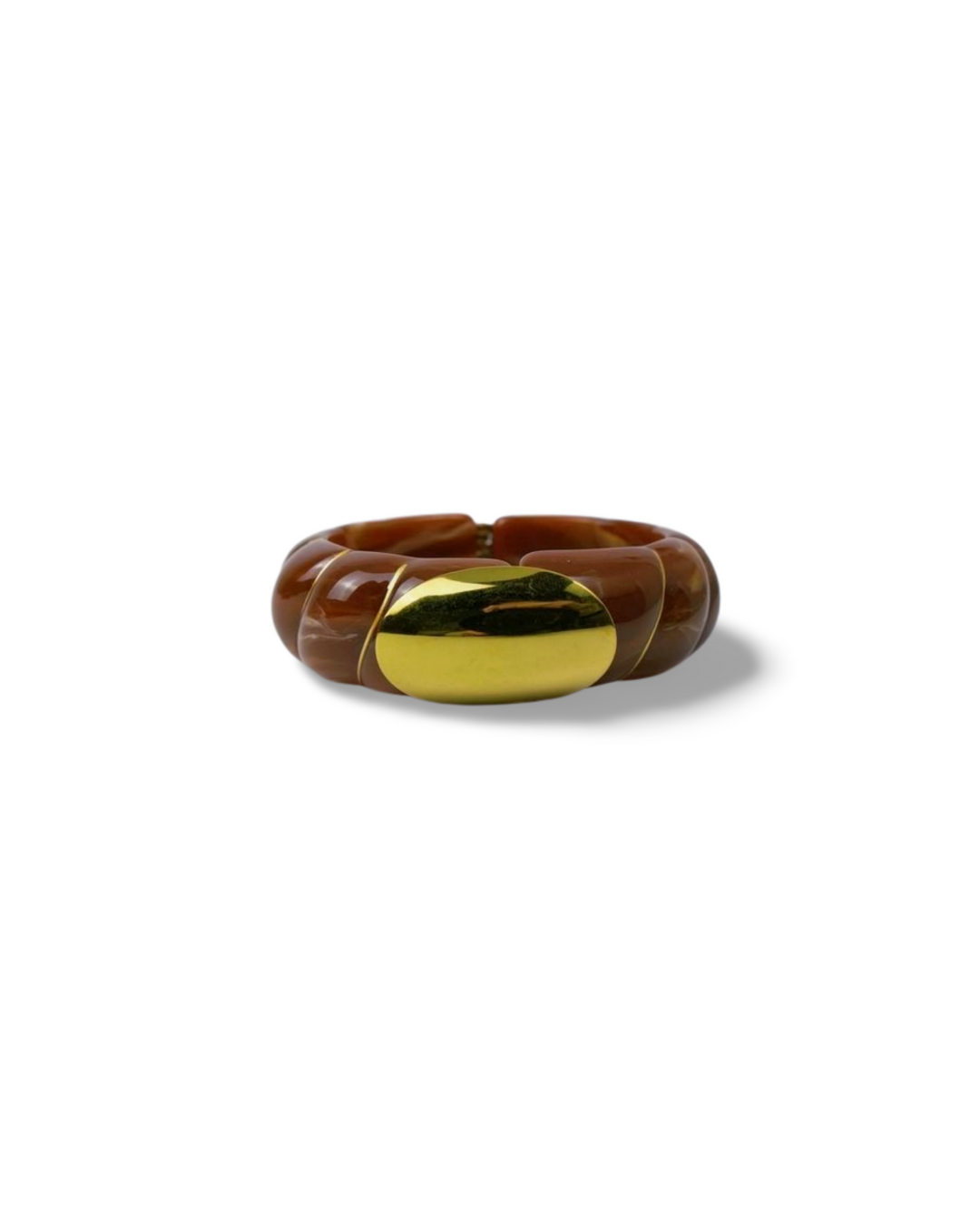 BORTI TWISTED CHOCOLATE BRACELET