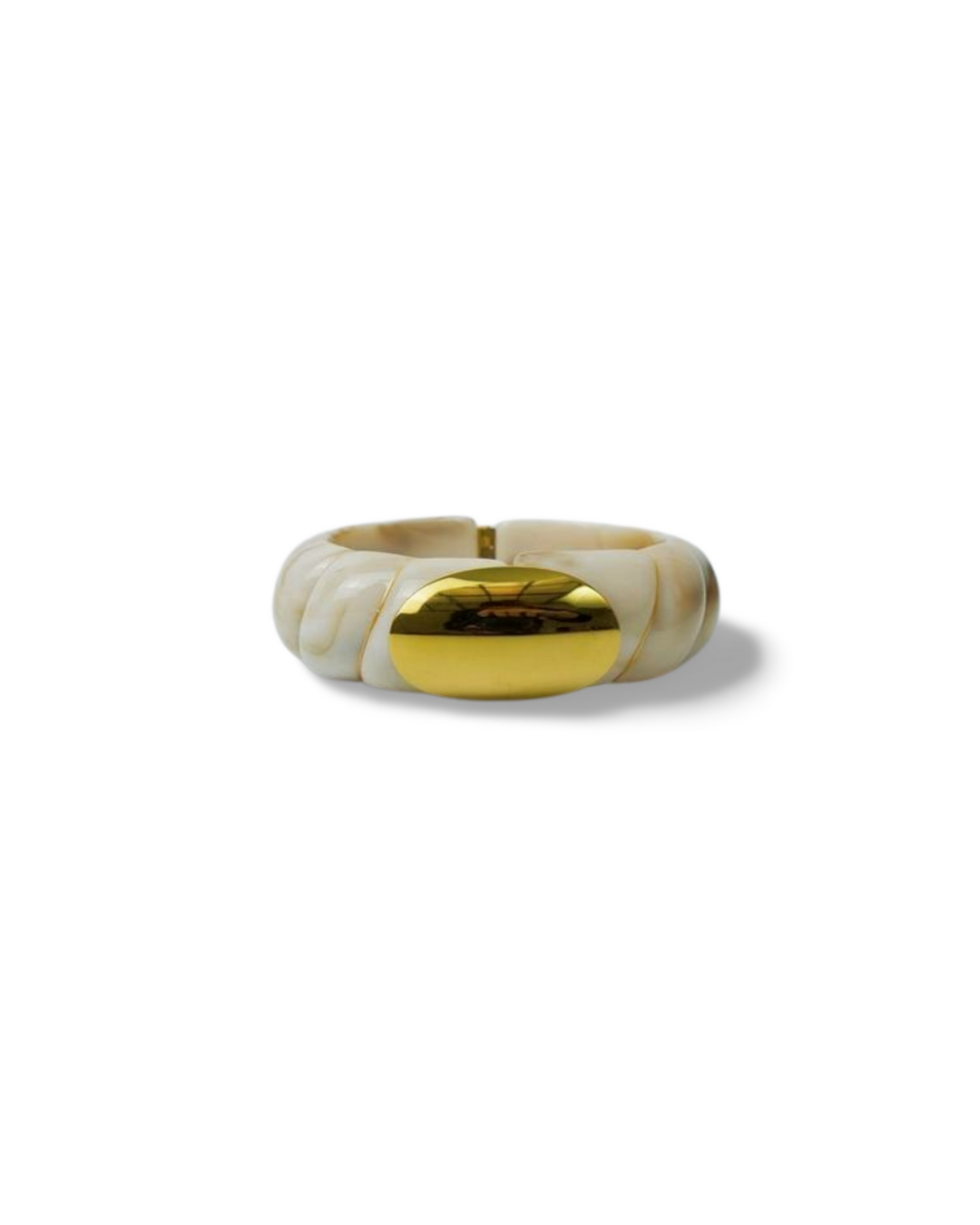 PULSERA BORTI TORSADA MÁRMOL