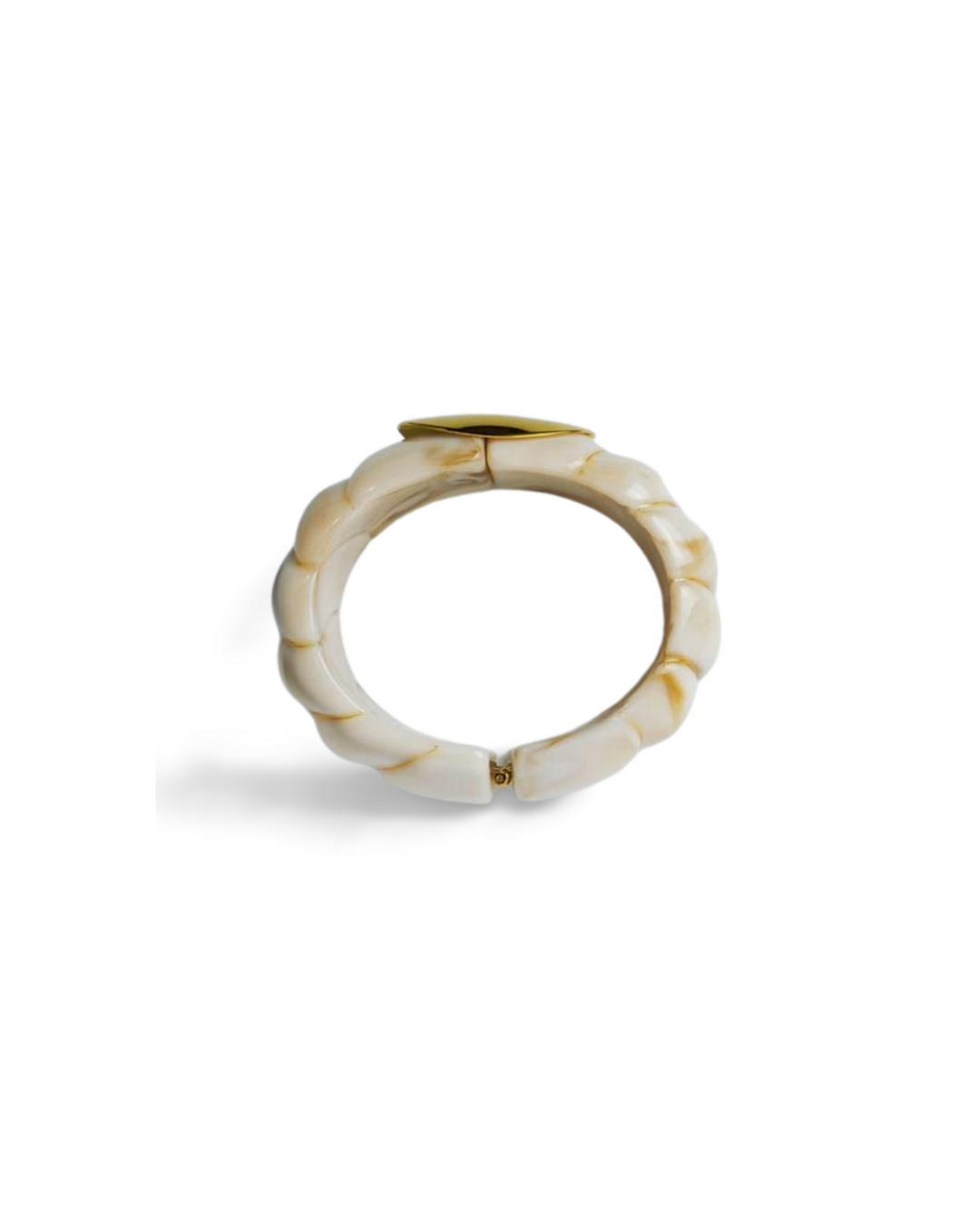PULSERA BORTI TORSADA MÁRMOL