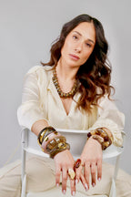 PULSERA BOA MARRÓN