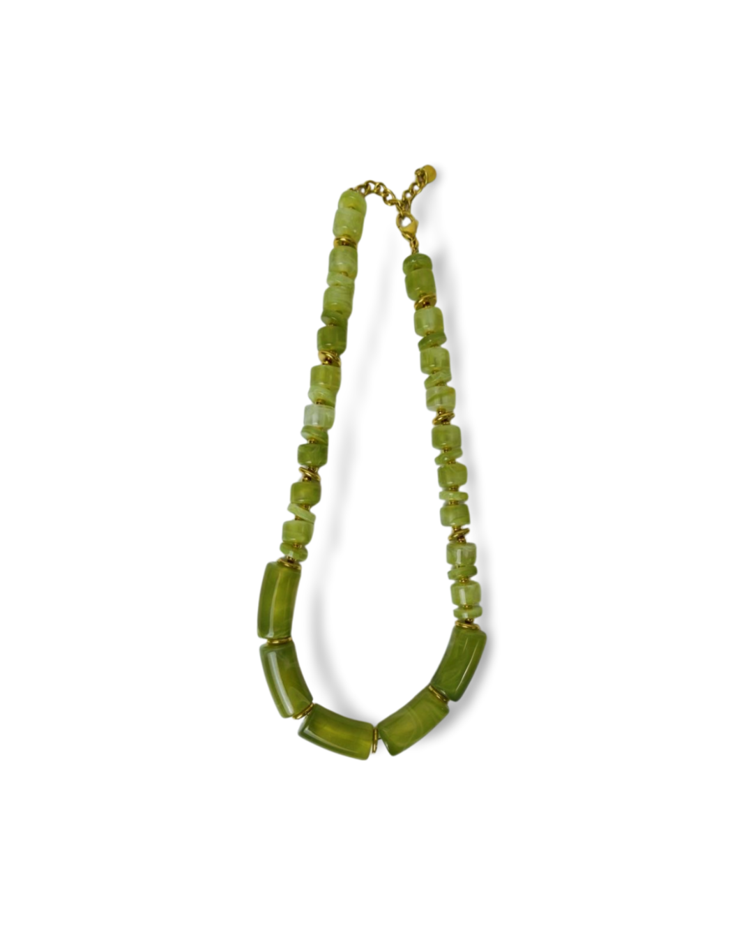 KHAKI SENAÏ NECKLACE