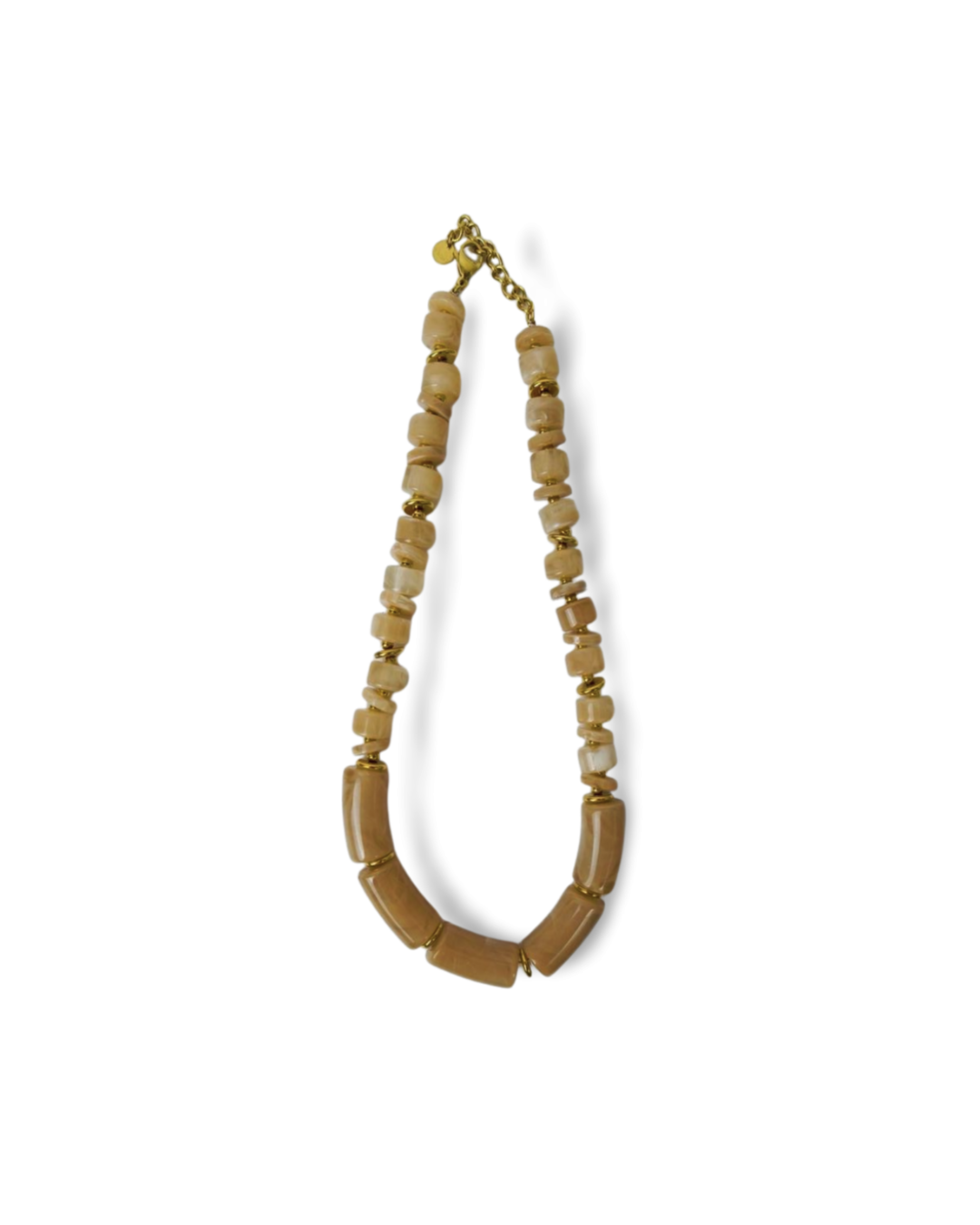 COLLIER SENAÏ TAUPE