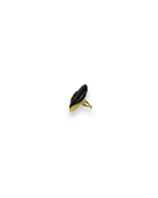 BAGUE SILEX CHARBON