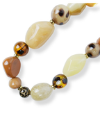 SUMATRA MIX LEOPARD NECKLACE
