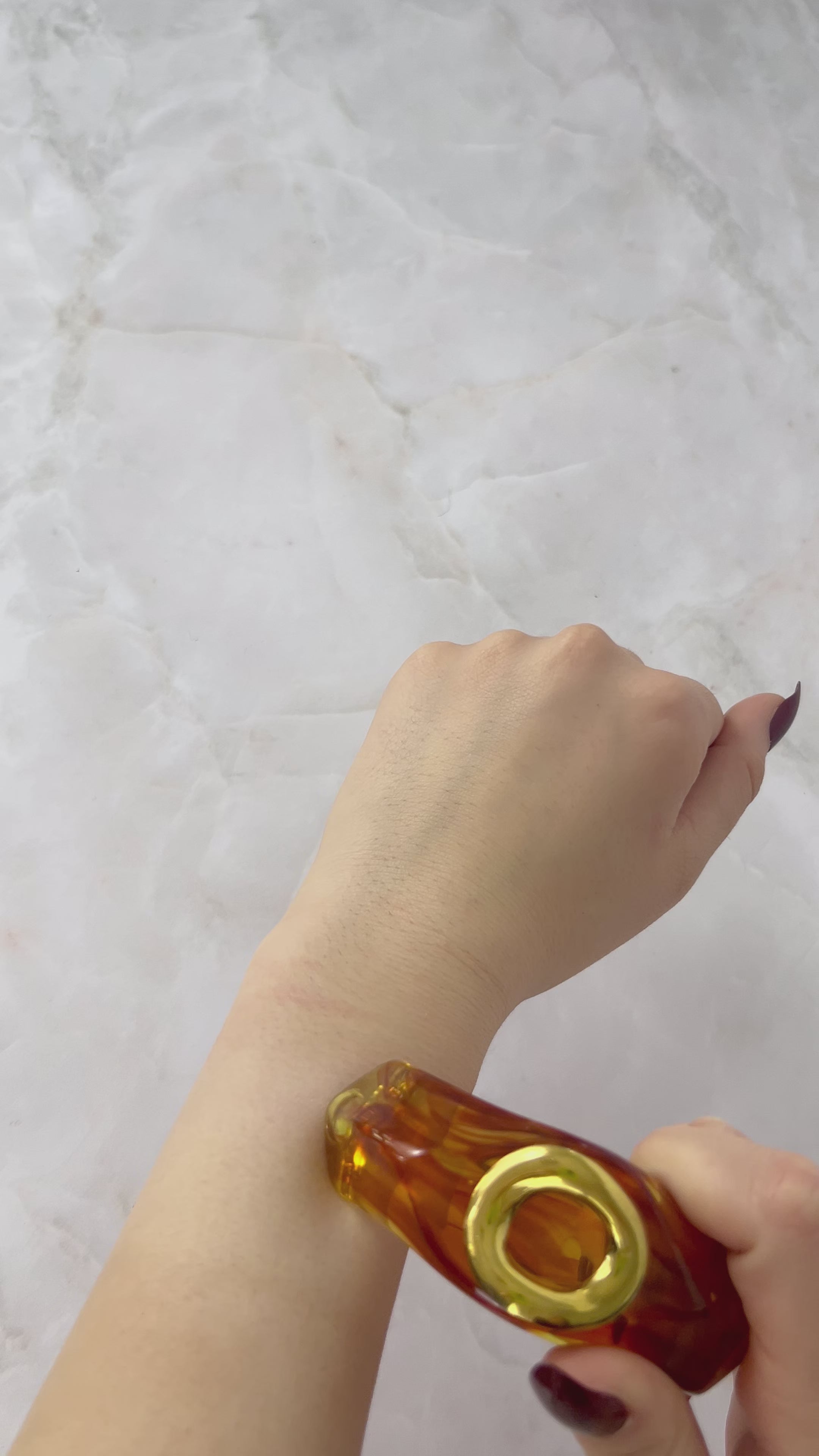 PULSERA BURBUJA ÁMBAR