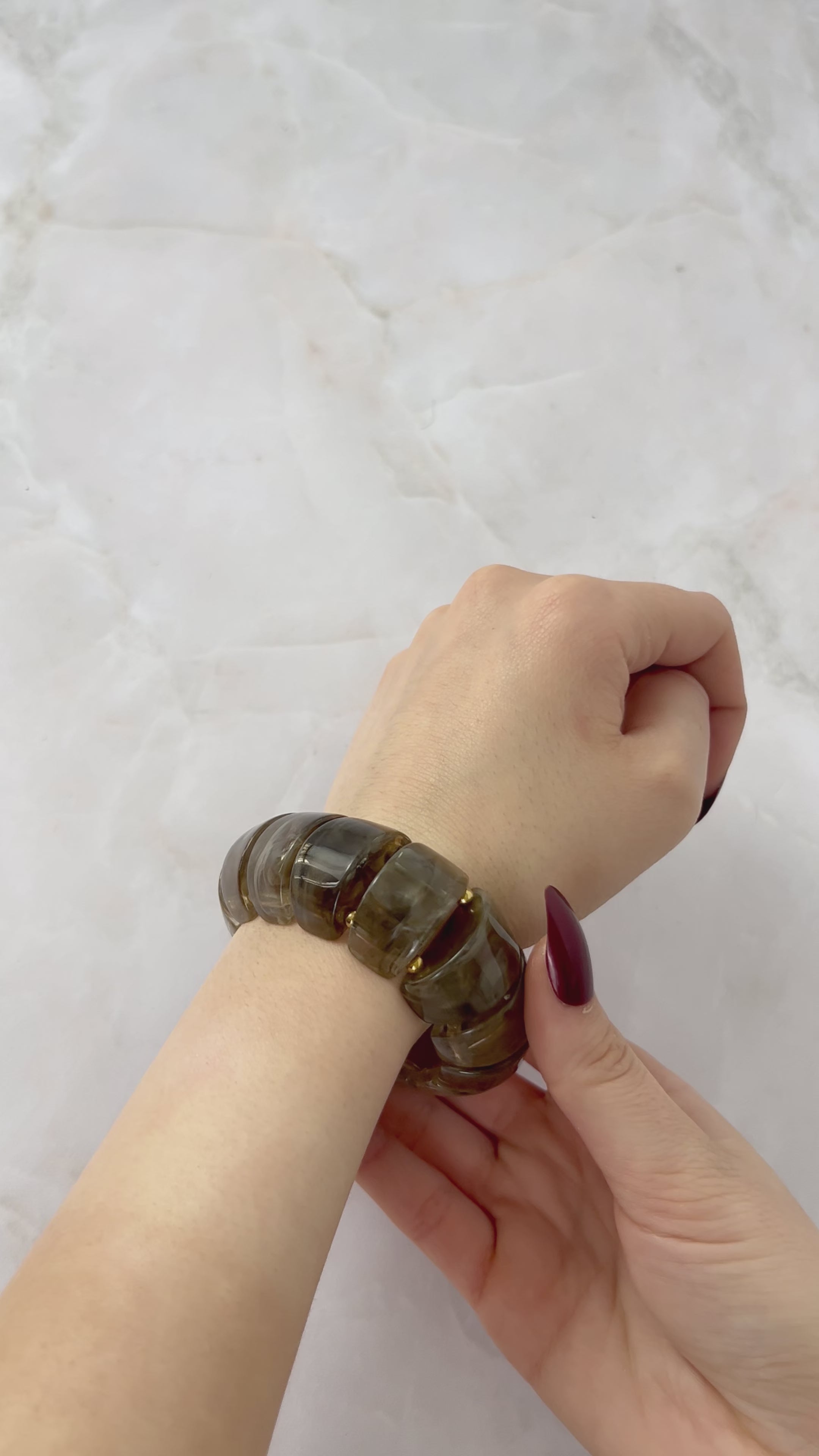 PULSERA BOA MARRÓN
