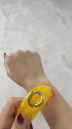 Mustard Bubble Bracelet