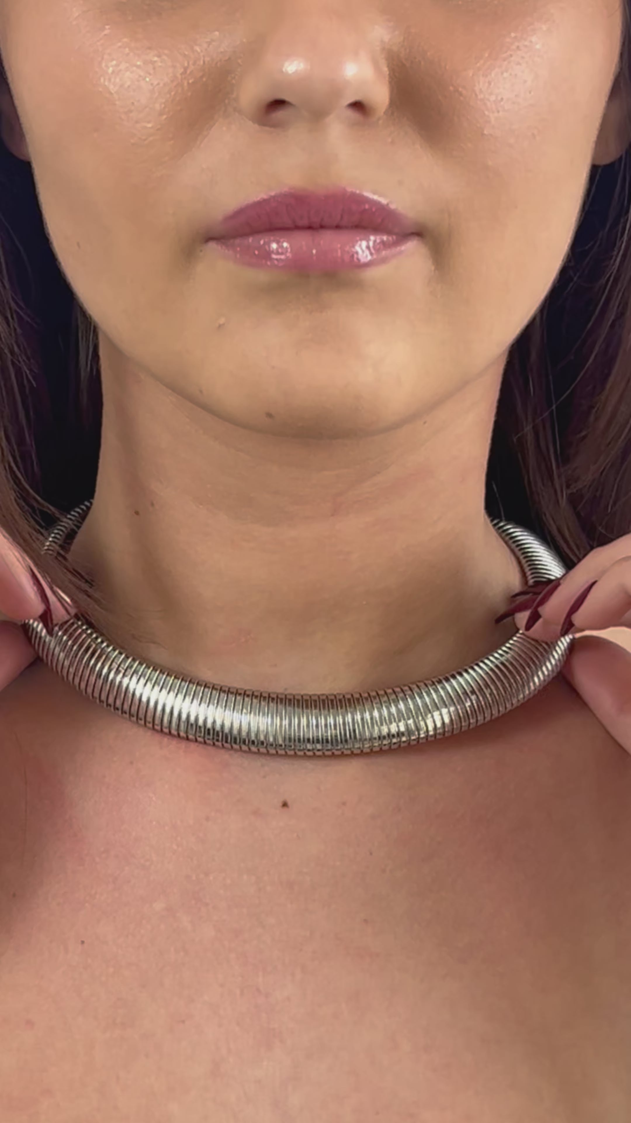 COLLIER SYRA SILVER