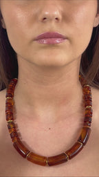 SENAÏ AMBER NECKLACE