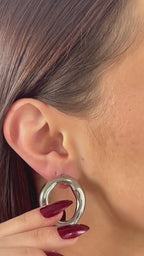 BOUCLES D’OREILLES EIRA SILVER