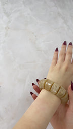 PULSERA BOA GRIS TOPO