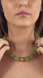 SORAË KAKI NECKLACE